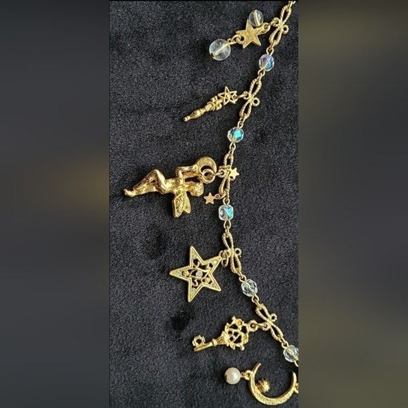 Kirks folly RARE vintage charm necklace - Picture 3 of 7